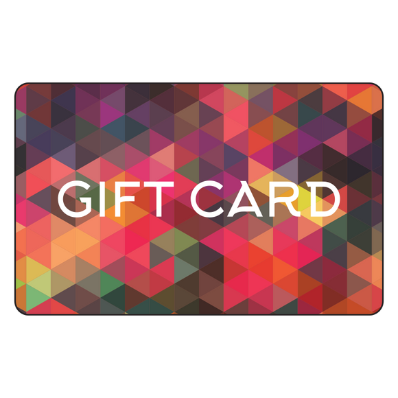 Mindbody Gift Cards - Colorful Triangle Gift Cards