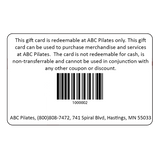 Mindbody Gift Cards - Blue Flower Gift Cards