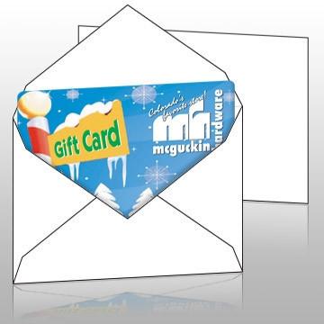 Mindbody Gift Cards - Blank Gift Card Envelope