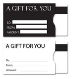 Mindbody Gift Cards - Plastic Gift Card Sleeves